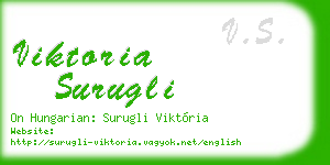 viktoria surugli business card